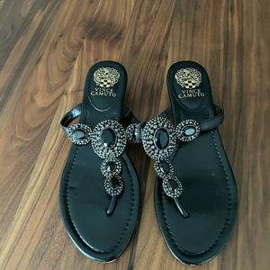 Vince Camuto Black Sandals